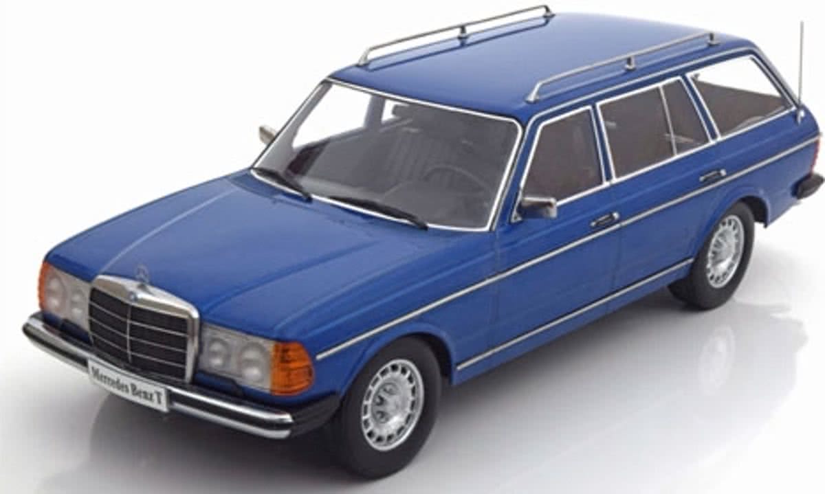 Mercedes-Benz 250T W123 Kombi 1978-1982 Limited 1500 pcs. Blauw 1:18 KK-Scale