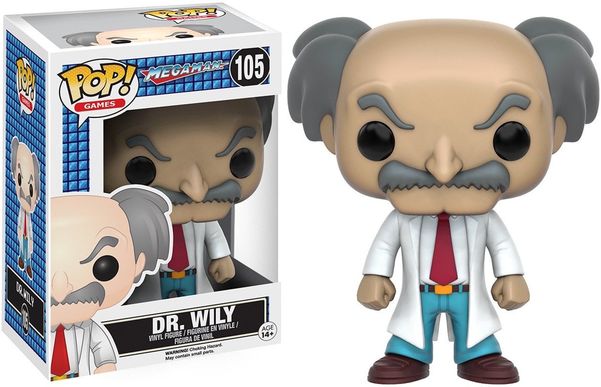 MEGAMAN - Bobble Head POP N° 105 - Dr Wily