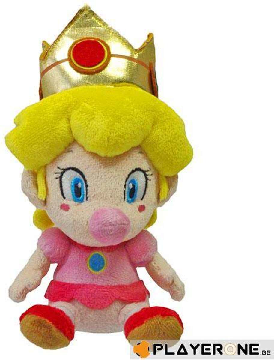 Merchandising NINTENDO - SUPER MARIO - BABY PEACH Knuffel 13 Cm