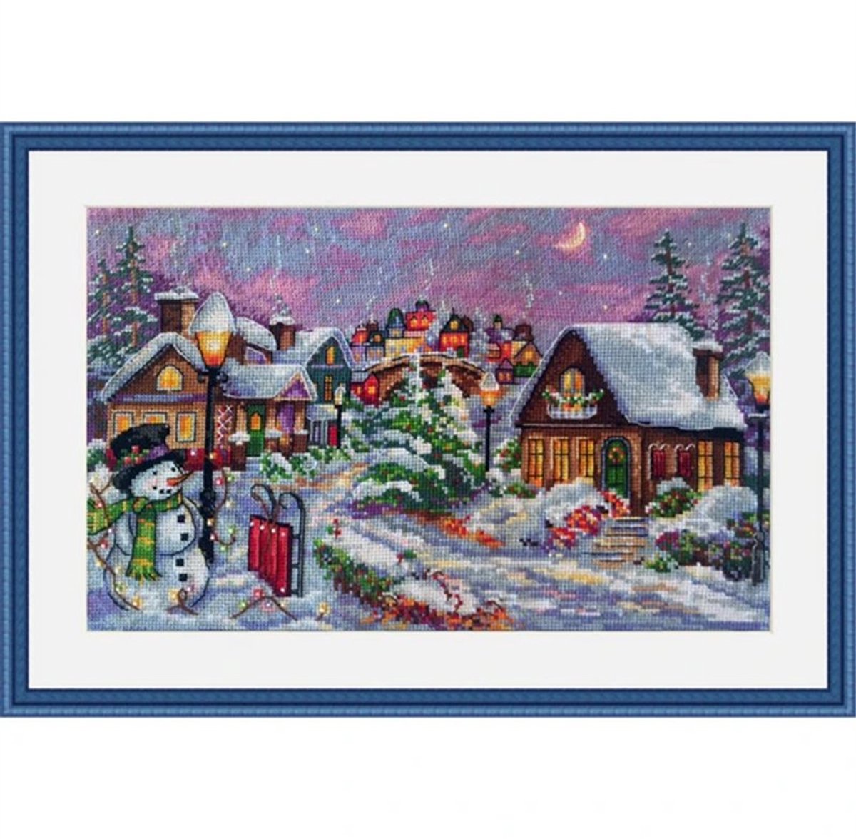 Borduurpakket Kerstnacht