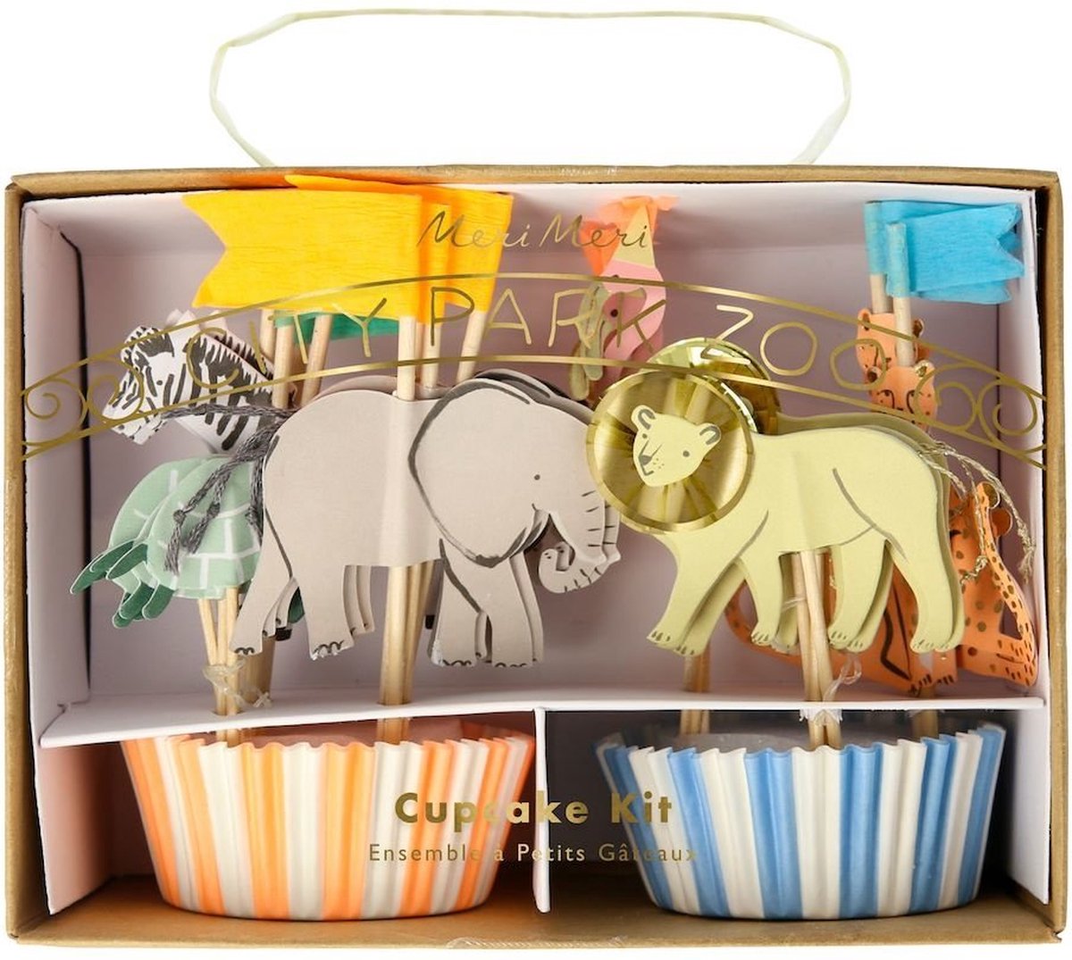 Meri Meri Jungle cupcakedoosjes