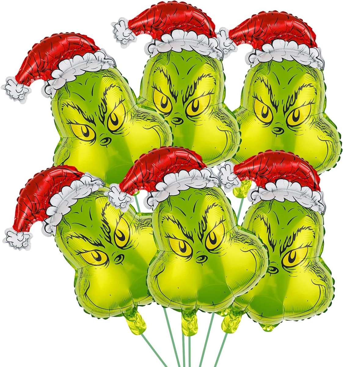 Green Glow - Kerstballonnen folieballon helium ballonnen Grinch Kerstmis decoratie