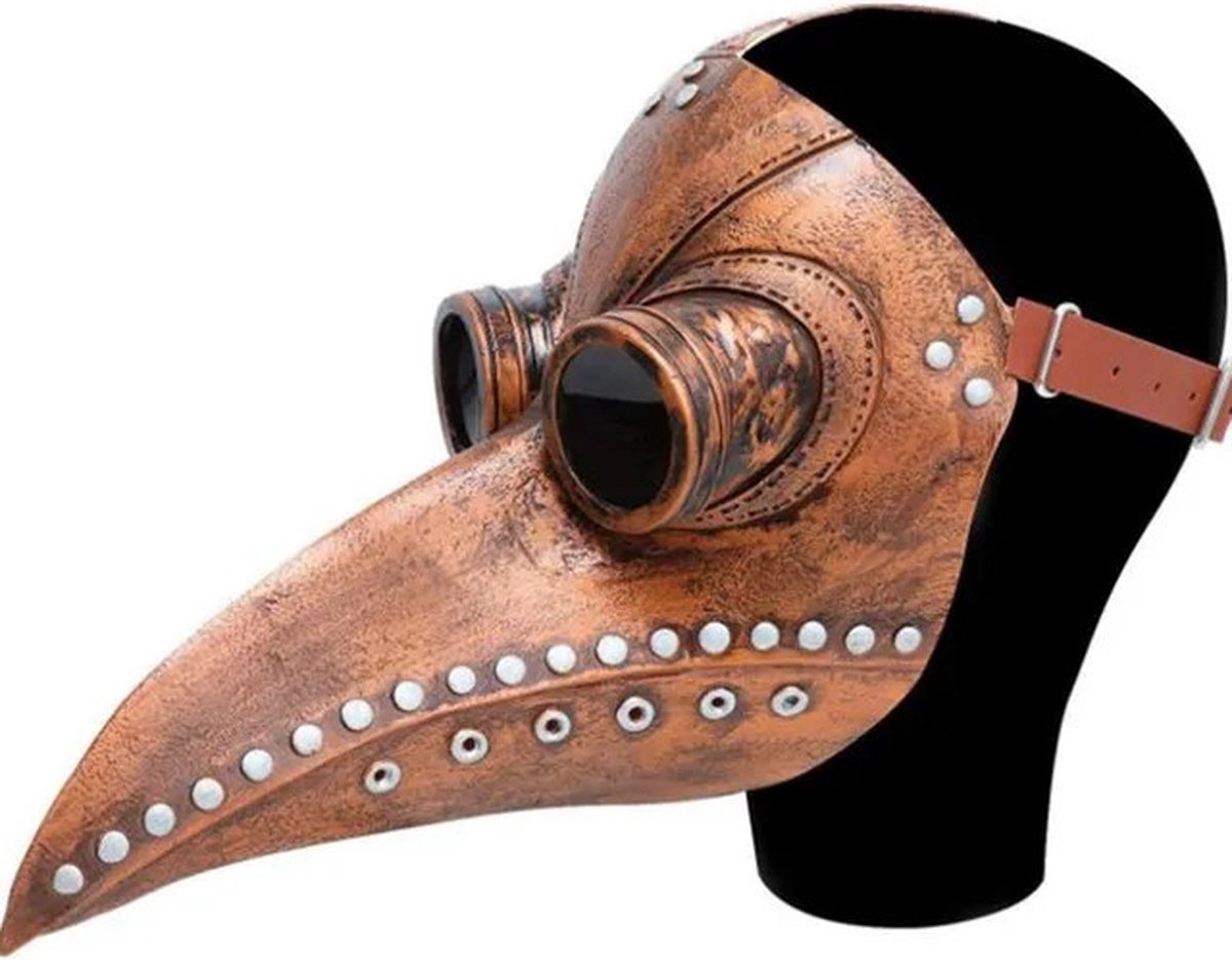Plague doctor masker - Pestdokter - Snavel masker - Horror masker - Enge maskers - Halloween masker - Eng masker - Scary masker - Scary masker - Griezel - Zombie masker - Spook masker - Carnaval masker