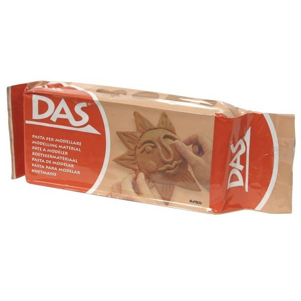 DAS boetseerklei terra 500 gram - Boetseerklei