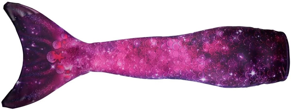 Losse Zeemeermin staart Star of the Sea Purple - Maat: 10