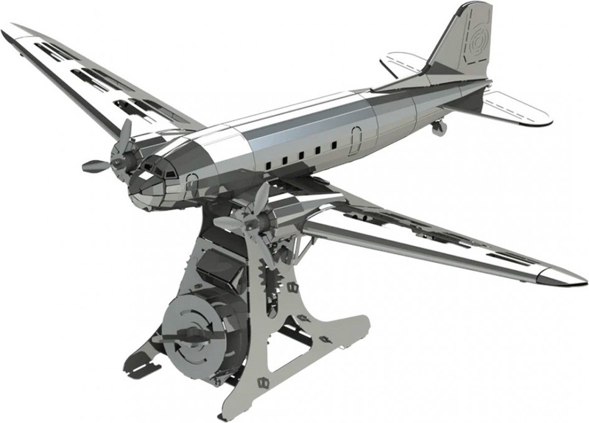 Metal Time 3D Metalen Bouwpakket Remarkable Douglas, MT057, 31,1x21,2x12,8cm