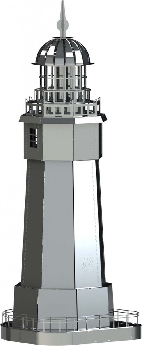 Metal Time Sailors Companion incl LED Verlichting, MT002, 11x11x25cm