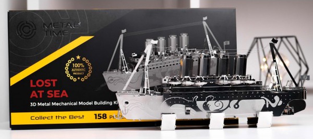 Metal Time modelbouwpakket metaal Lost at Sea / Titanic
