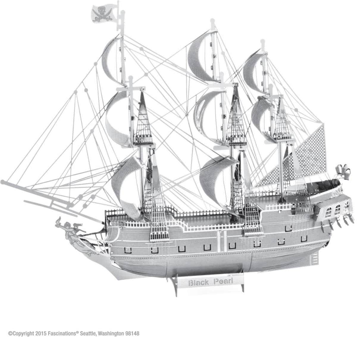 Metal Earth Black Pearl - Pirate Ship - Iconx 3D
