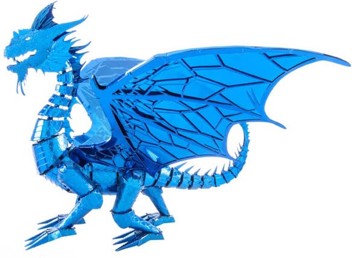 Metal Earth Bouwpakket Blue Dragon