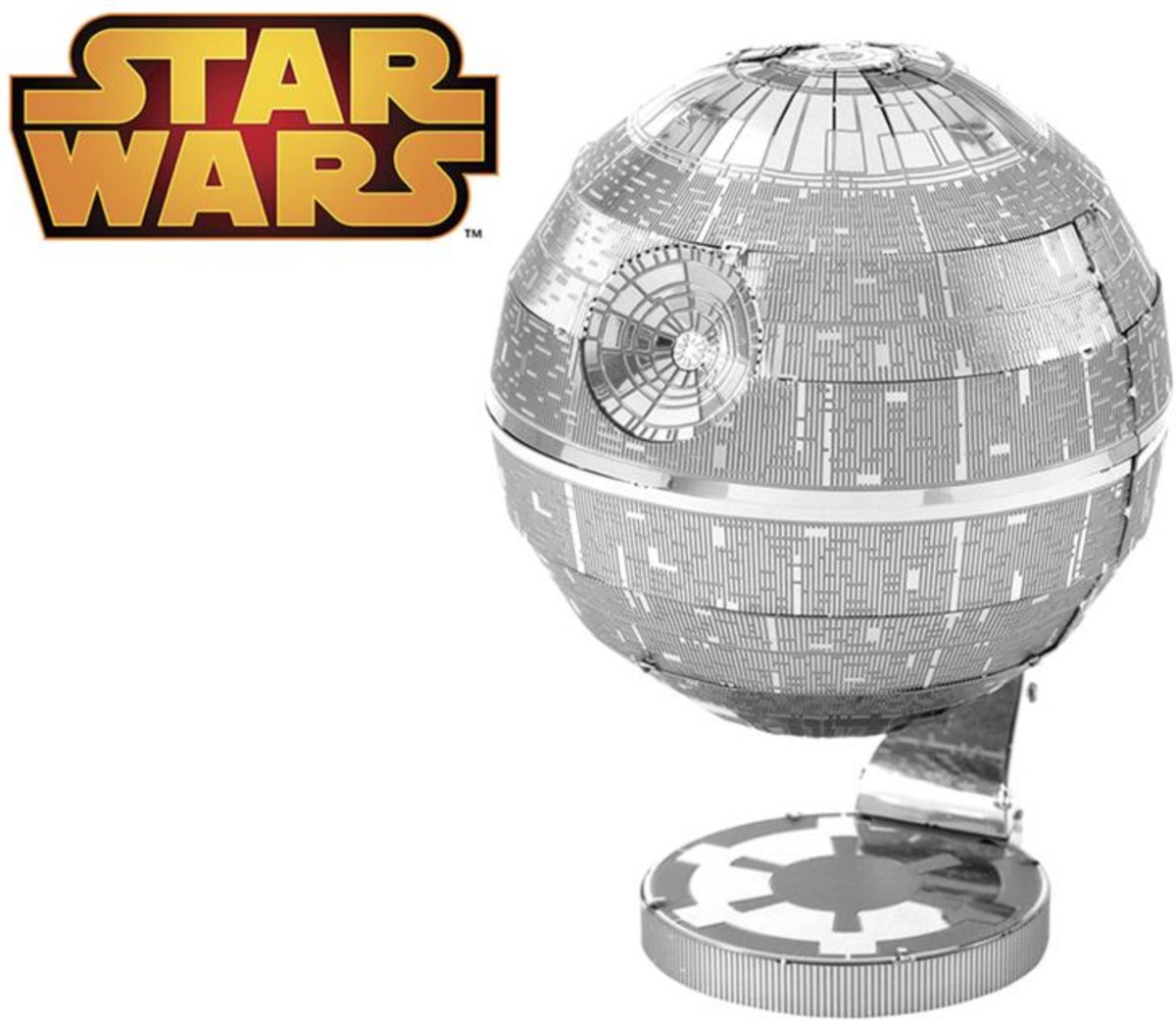 Metal Earth Bouwpakket Star Wars Death Star 7,5 Cm