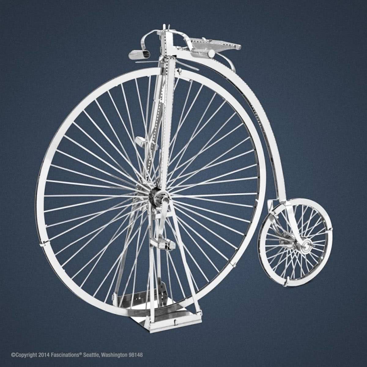 Metal Earth Highwheel Bicycle -  