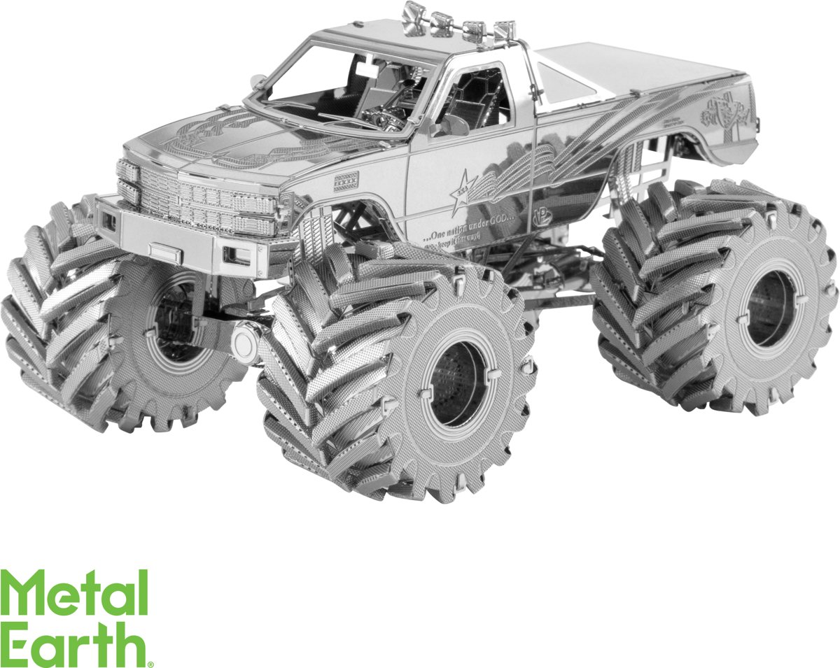 Metal Earth Monster Truck Modelbouwset