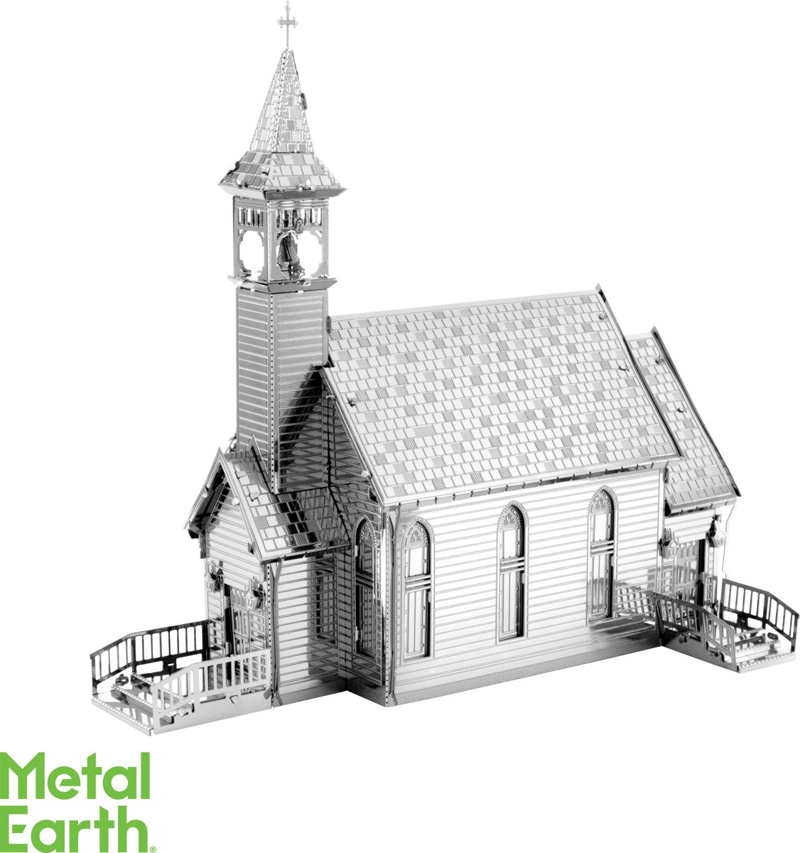 Metal Earth Old Country Church Modelbouwset