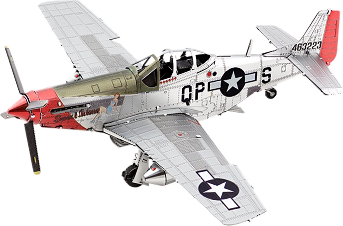 Metal Earth P-51 Mustang Sweet Arlene – Metalen bouwpakket