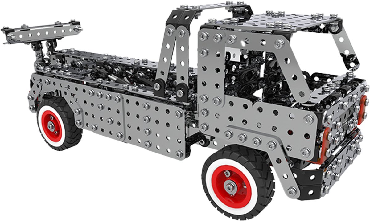 Bouwpakket Takelwagen – Miniatuur DIY Modelbouw - Beweegbaar