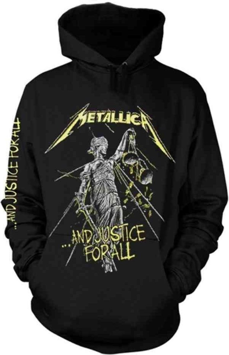 Metallica ...And Justice For All Heren Trui met capuchon - zwart - XXL