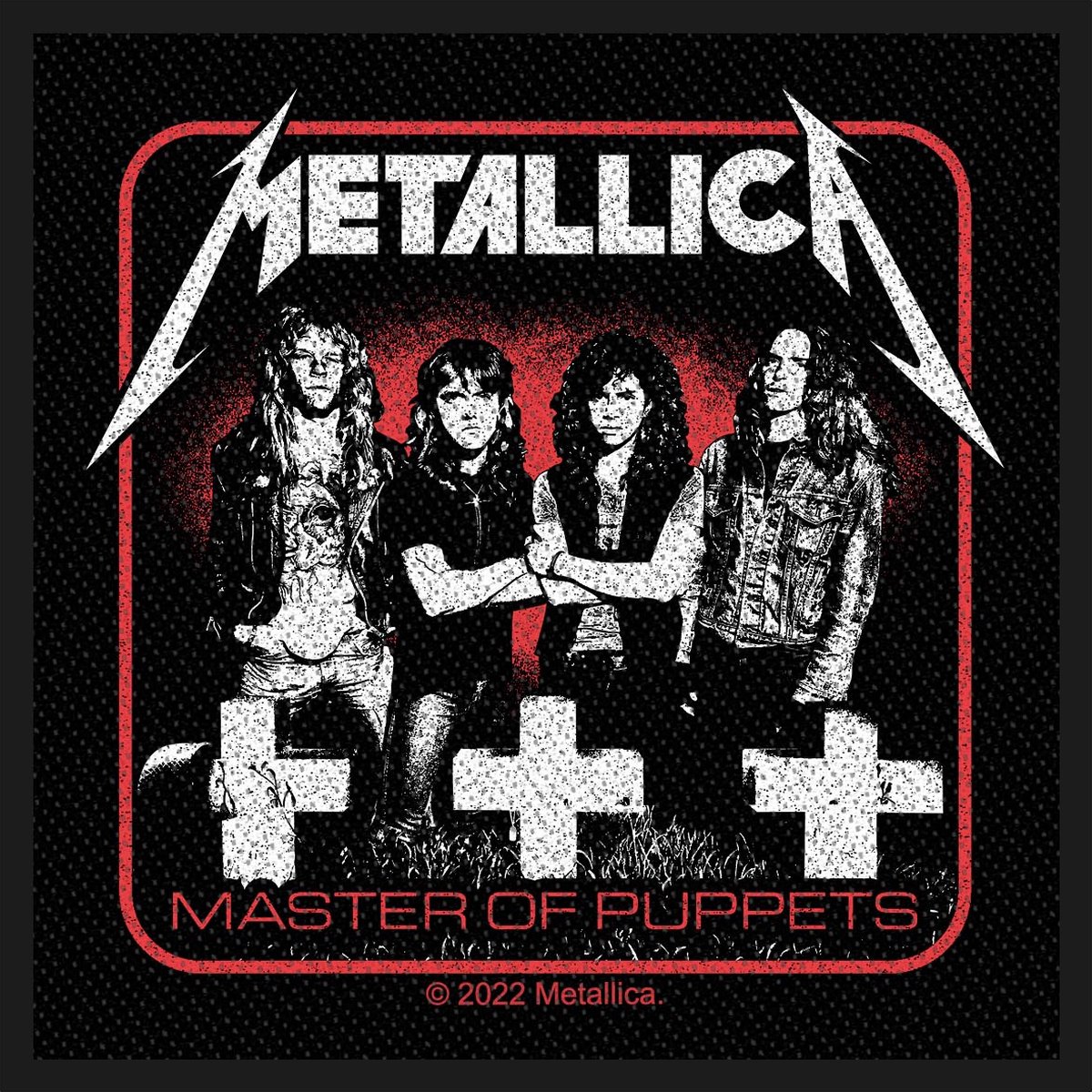 Metallica Master Of Puppets Band Unisex Patch - meerkleurig - Standard
