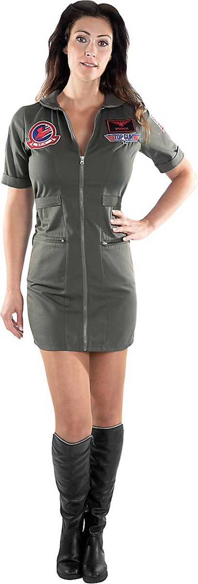 METAMORPH GmbH - Top Gun verkleedjurk voor dames - Large