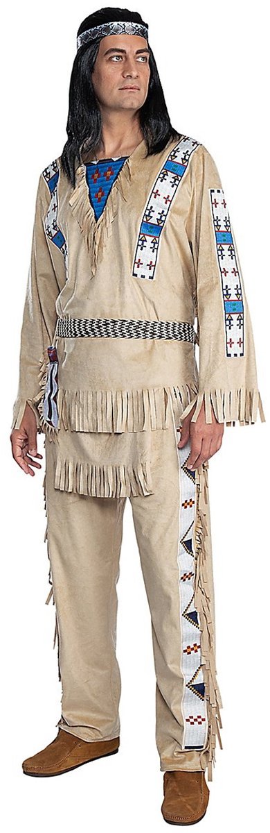 METAMORPH GmbH - Winnetou-kostuum voor volwassenen - Large