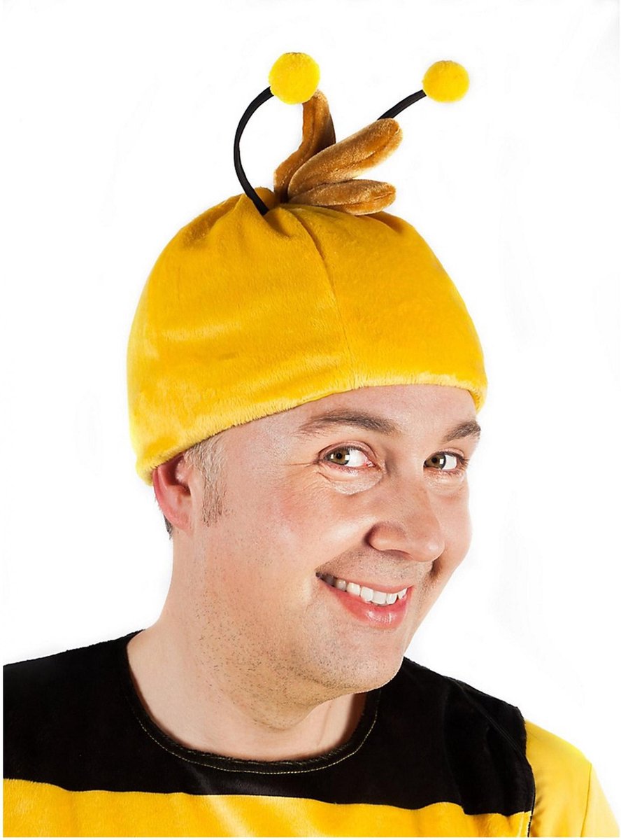 Metamorph GmbH - Maya de Bij Willy muts voor volwassenen - Hoeden