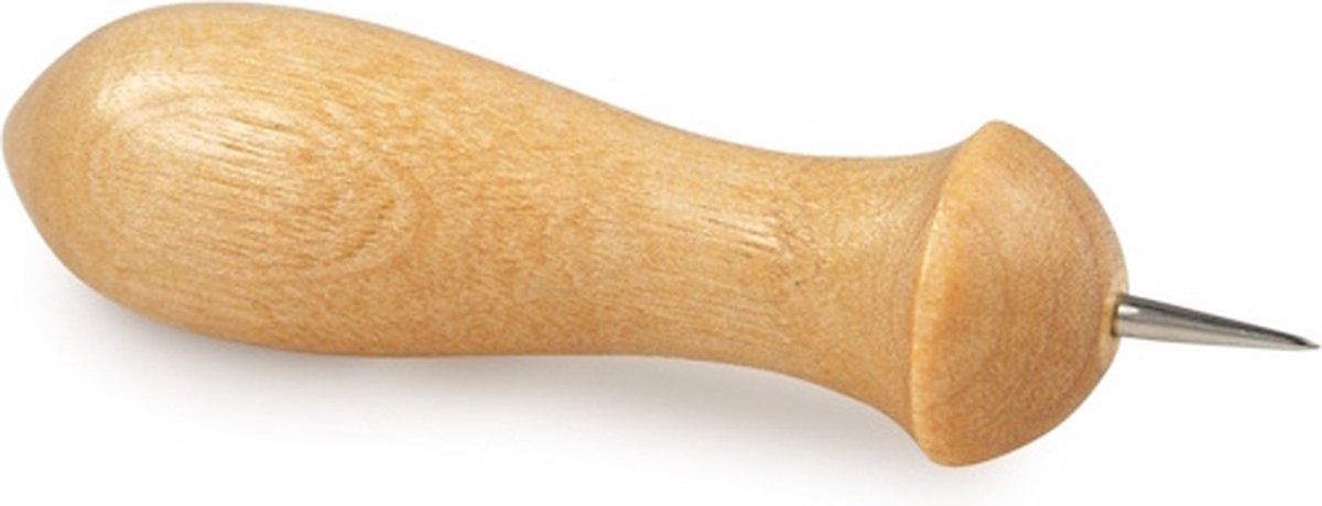 Korte Houten Prikpen 2 stuks 65 mm