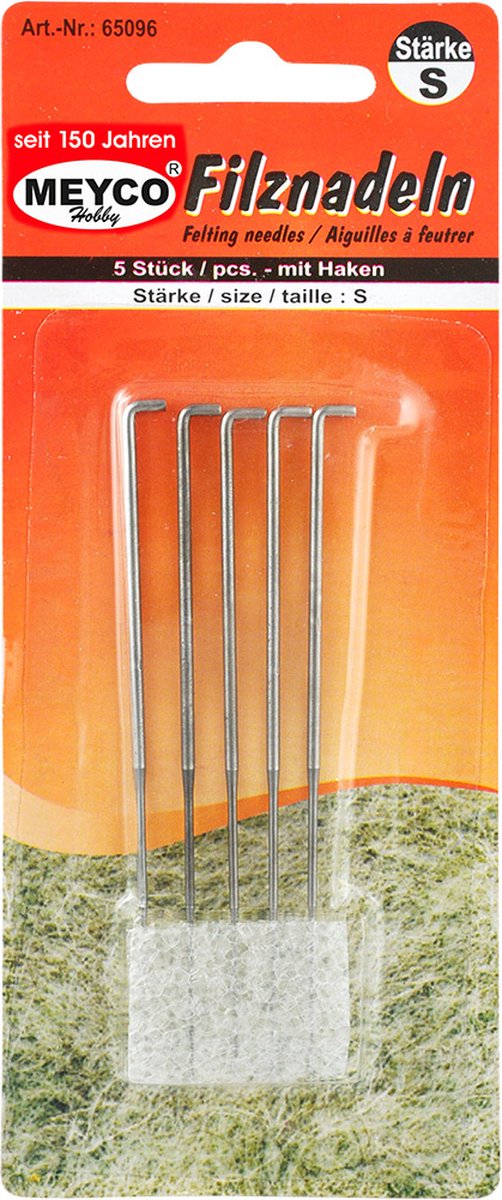 Viltnaalden 90 mm 5 stuks Large