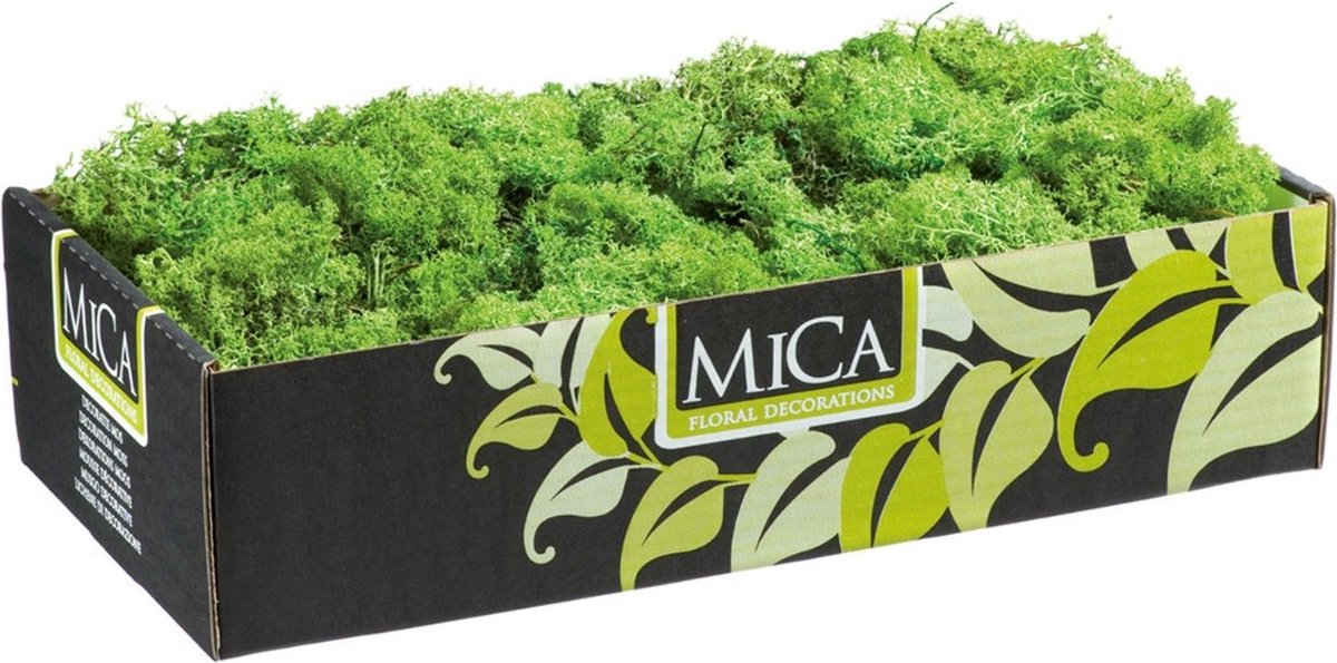 Mica Decorations Mossy Decoratiemos - 500 g - Groen