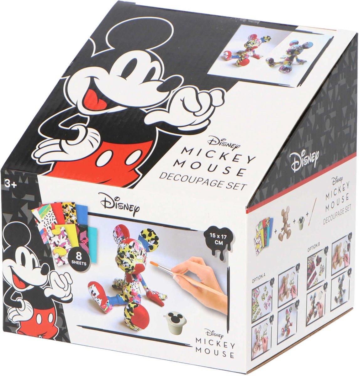 Minnie Mouse decoupage figuur