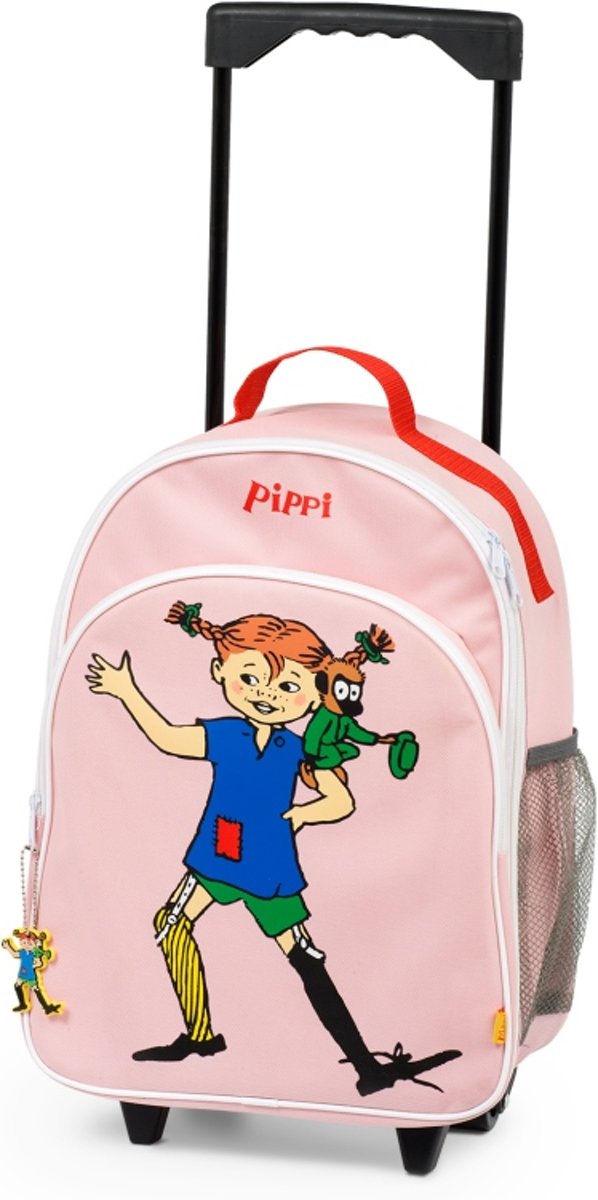Micki Pippi Langkous trolley (roze)