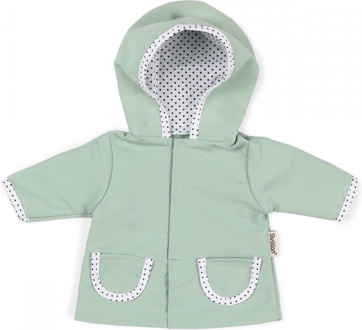 Poppenkleding regenjas (36-40cm)