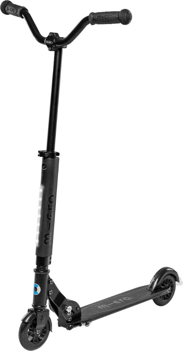 Micro Step Sprite Deluxe - Flex deck step met 200mm wielen - Zwart