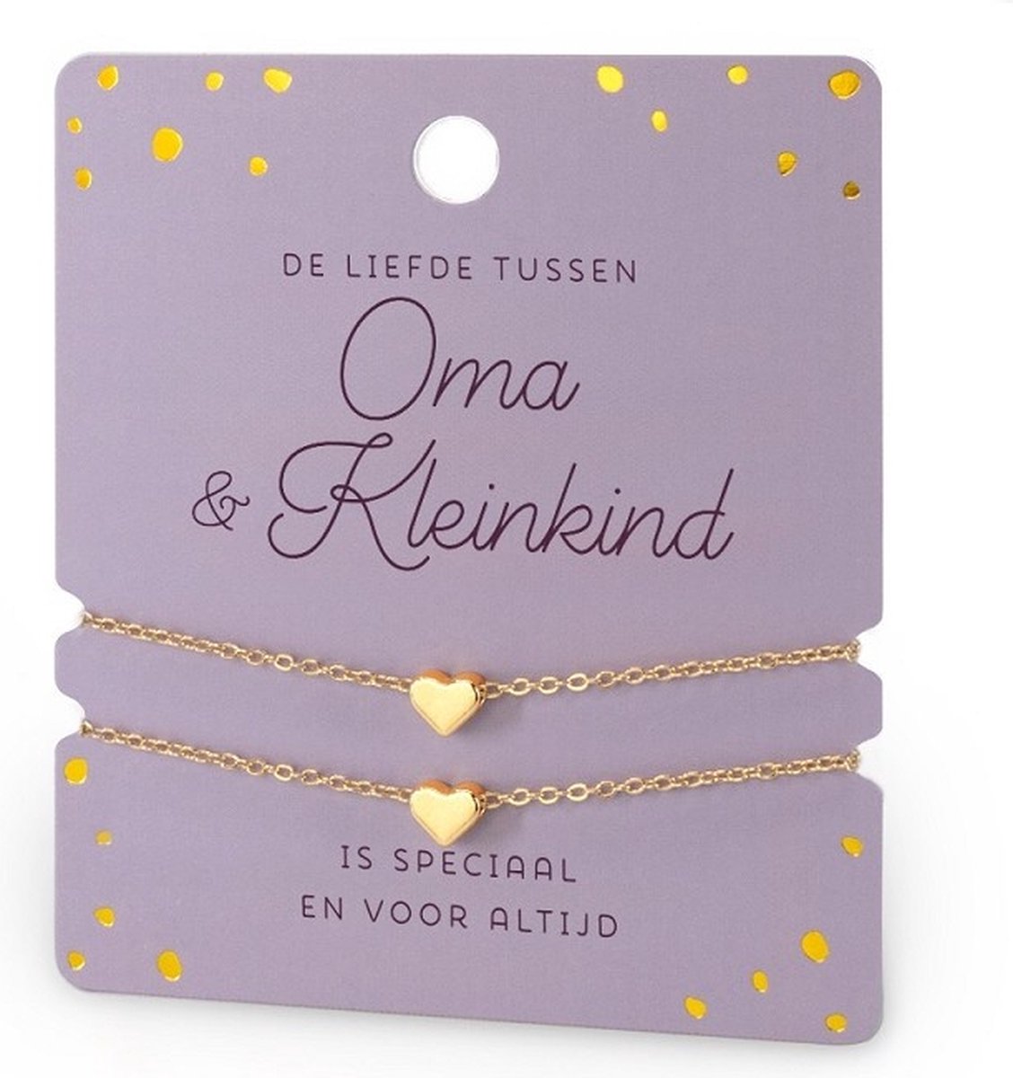 Armbandjes - Hartje - Oma & kleinkind