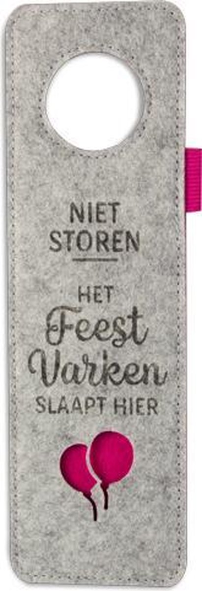 Deurhanger - Feestvarken