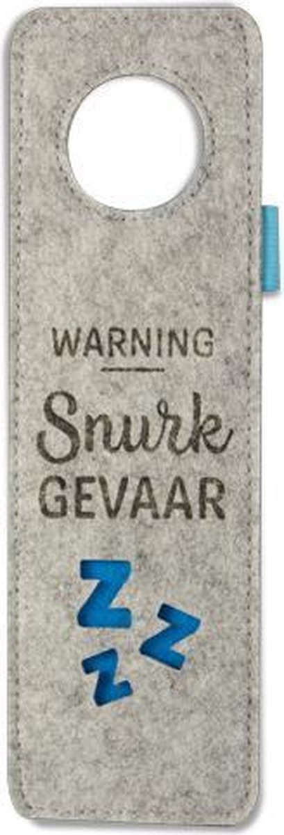 Deurhanger - Snurkgevaar