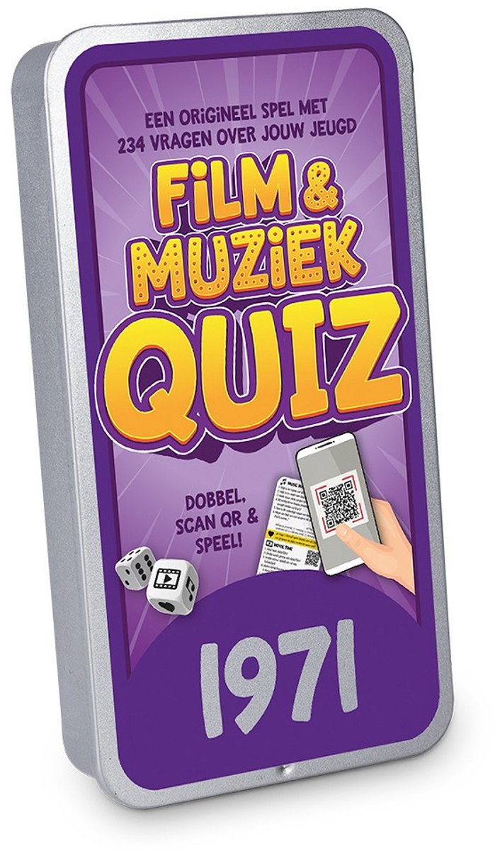 Spel - Film & muziek quiz - 1971
