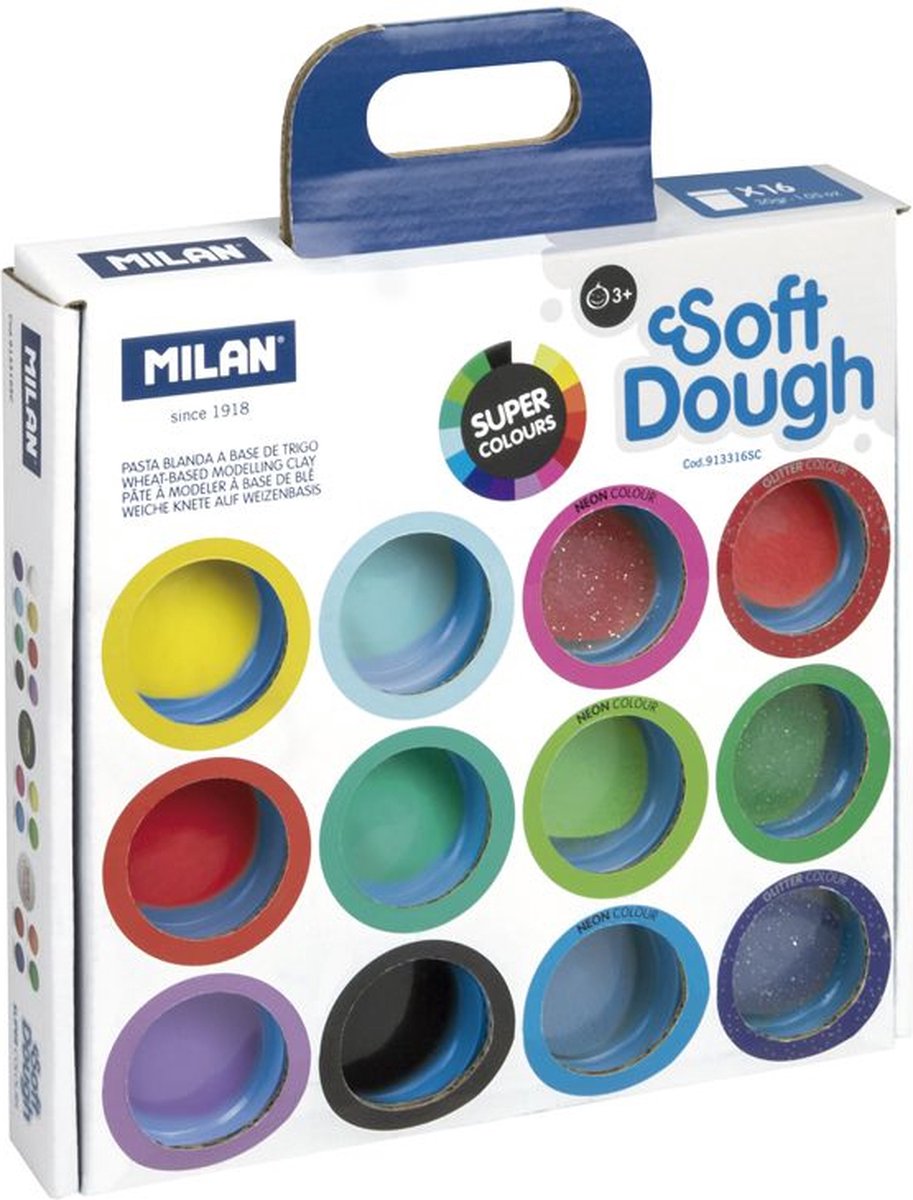 Milan 913316SC materiaal voor pottenbakken en boetseren Klei Meerkleurig 1 stuk(s)