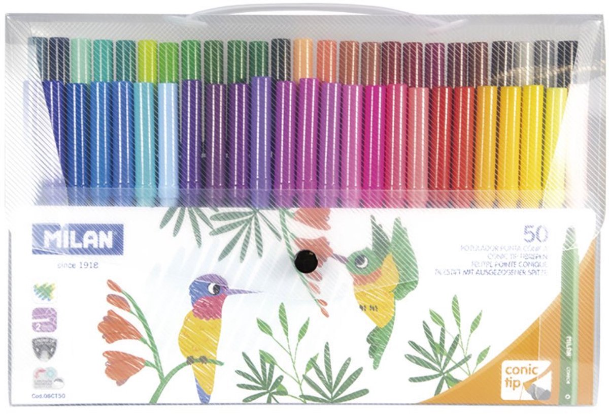 Milan Doos 50 Slippers Kleuren 31x20 Cm Veelkleurig