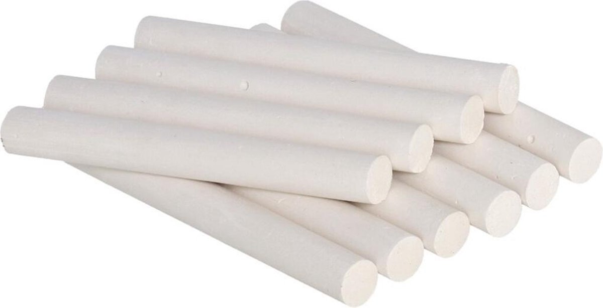 Milan Schoolbordkrijt 8 Cm Wit 10 Stuks