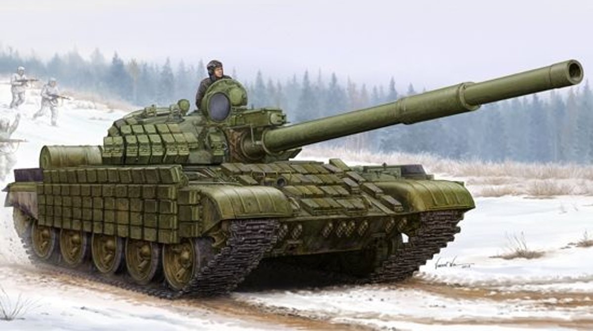 Military Russian T-62 ERA MOD. 1962