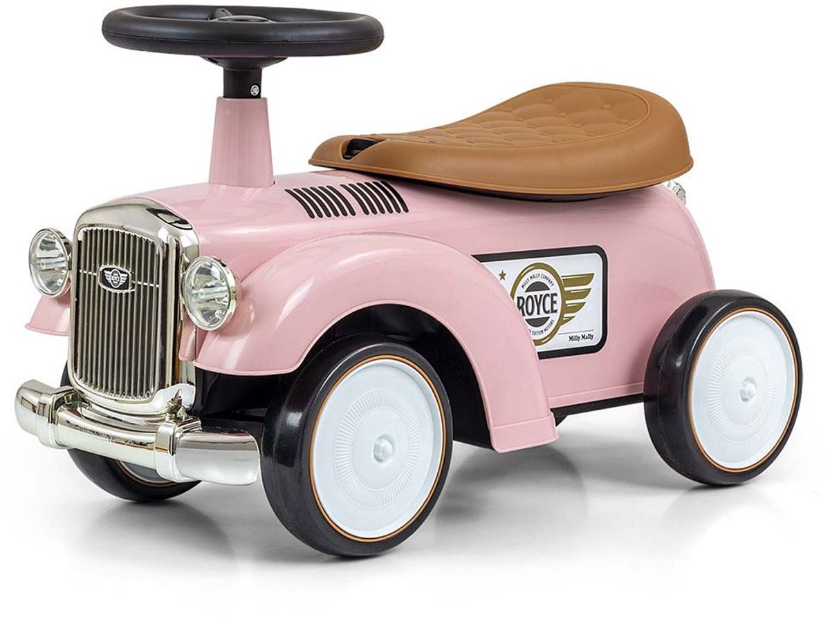 MILLY MALLY - Babywipstoel met geluid Royce roze