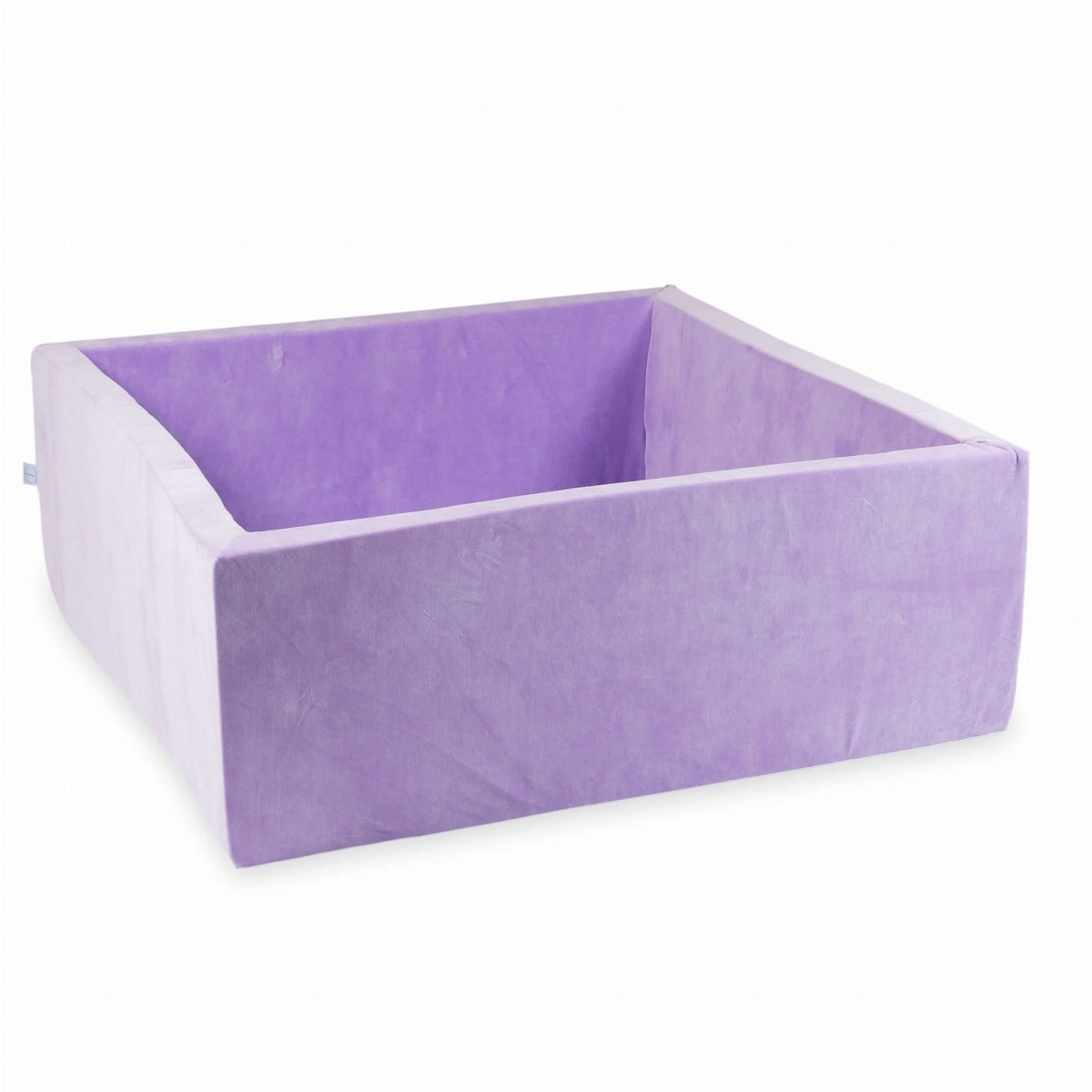 Ballenbak 110x110x40 Fluweel Zacht Paars