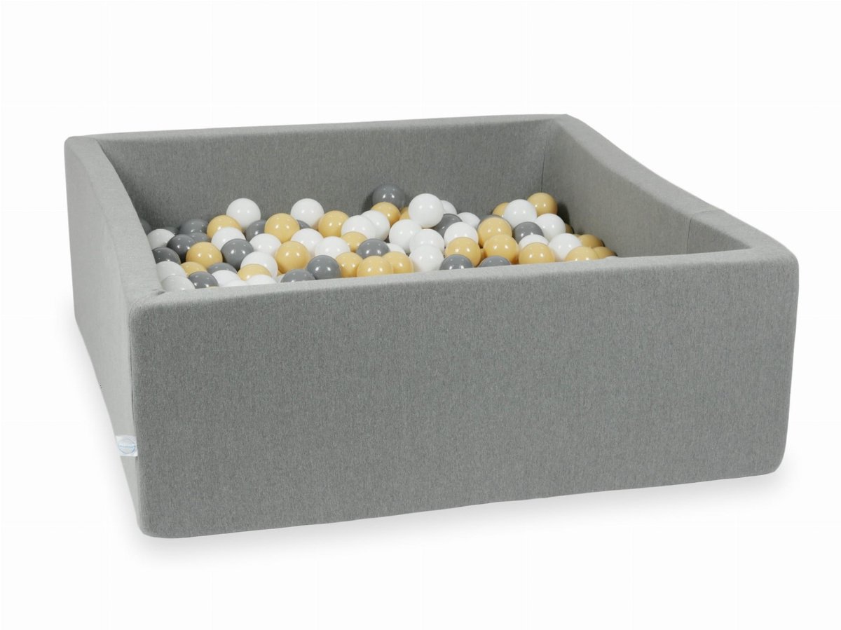 Ballenbak 110x110x40cm grijs