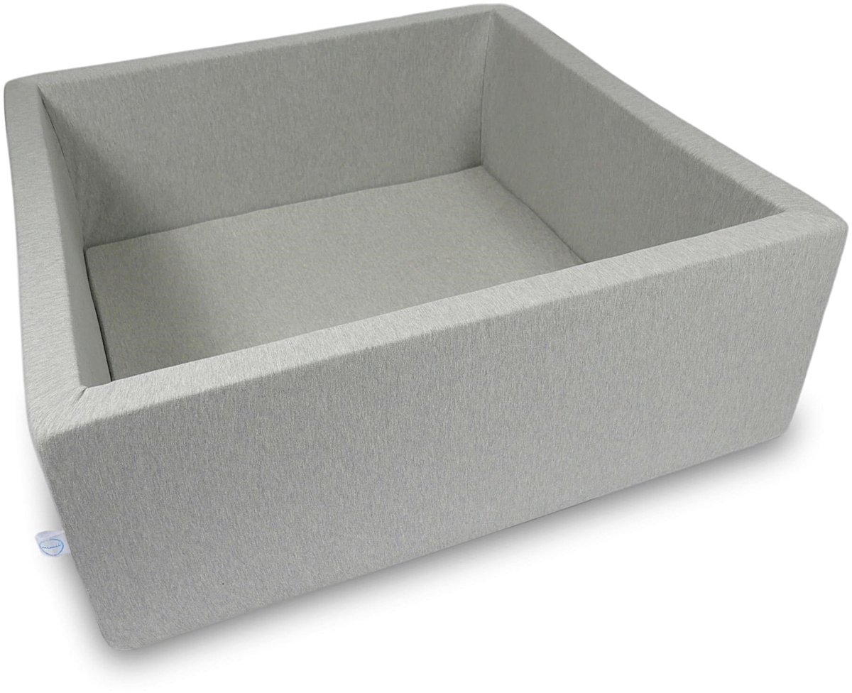 Ballenbak 110x110x40cm lichtgrijs