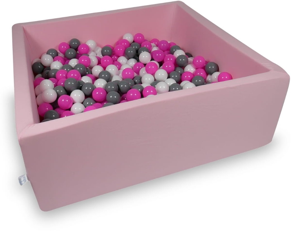 Ballenbak 110x110x40cm roze