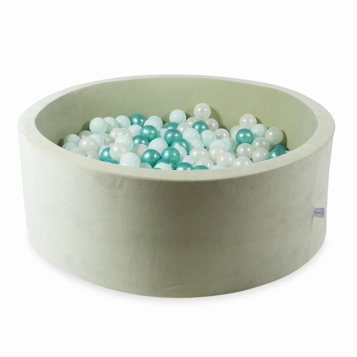 Ballenbak 110x40 Fluweelzacht Lichtmint