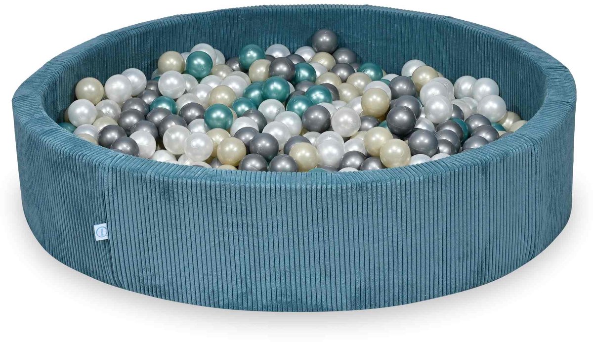 Ballenbak 130x30 Corduroy Blauw