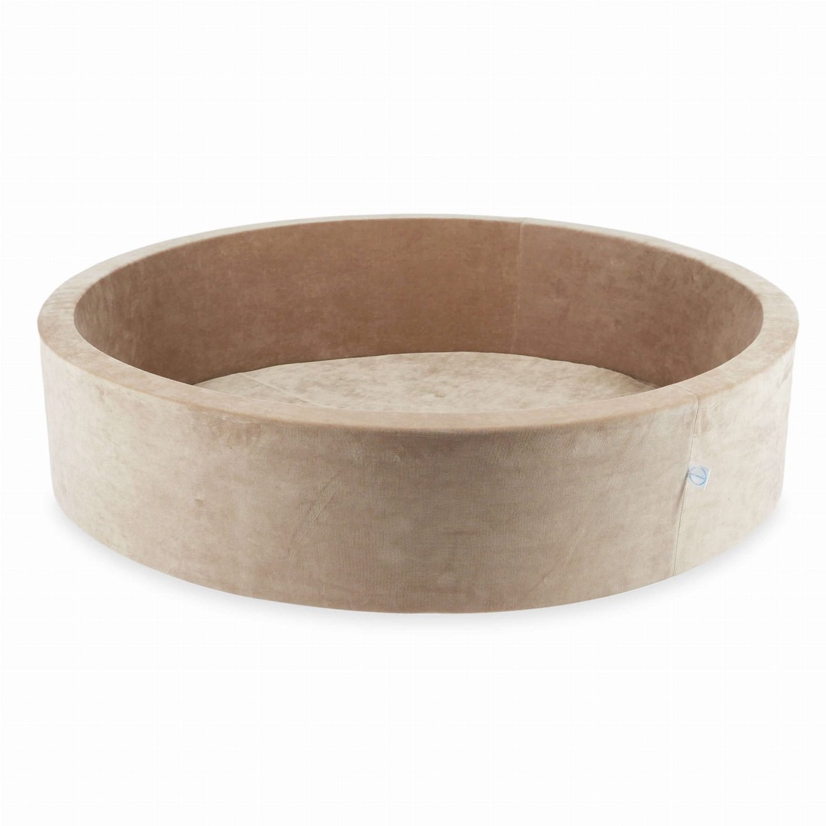 Ballenbak 130x30 Fluweelzacht Donkerbeige