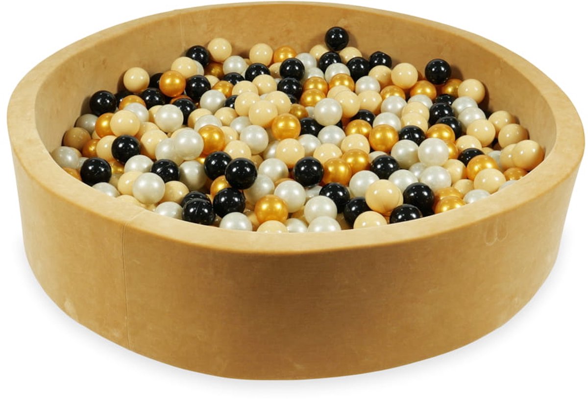 Ballenbak 130x30 Fluweelzacht Karmel