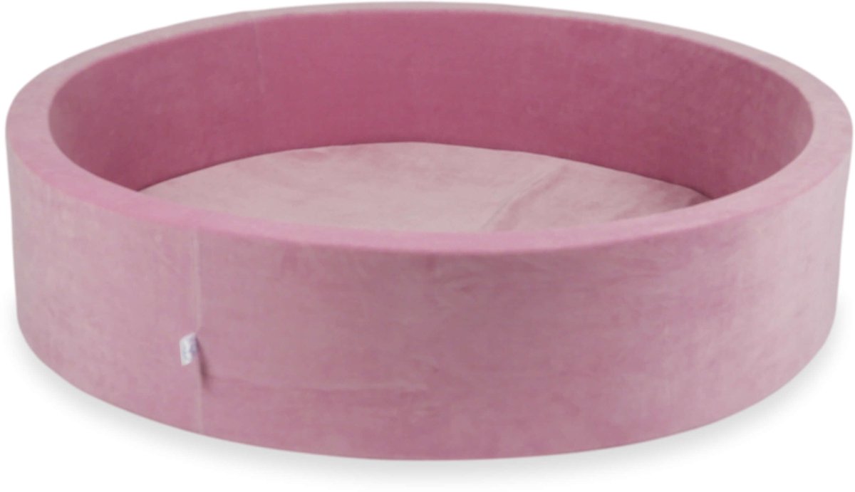 Ballenbak 130x30cm Fluweelzacht Roze